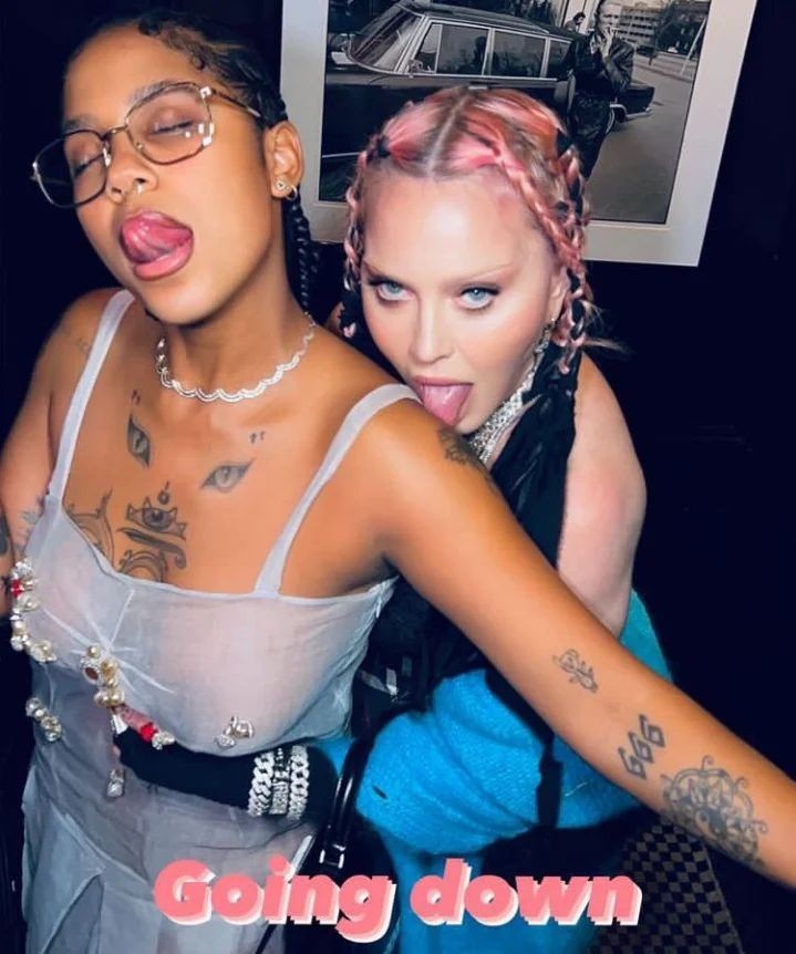 Tokischa e Madonna (Foto: Reprodução/Instagram)