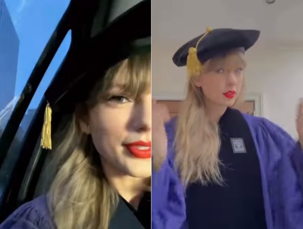 Taylor Swift é doutora em Belas Artes pela Universidade de Nova York (Foto: Instagram)