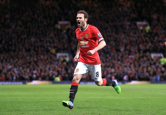 Juan Mata, Manchester United x Crystal Palace (Foto: AP)