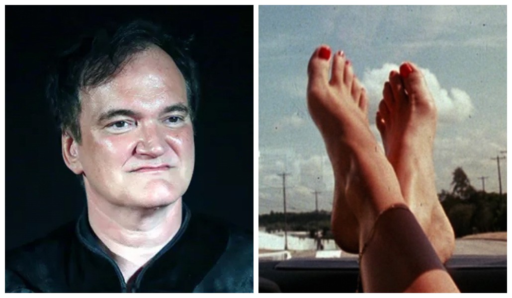 Os pés da atriz Sydney Tamiia Poitier em cena de À Prova de Morte (2007), de Quentin Tarantino (Foto: Reprodução/Getty Images)