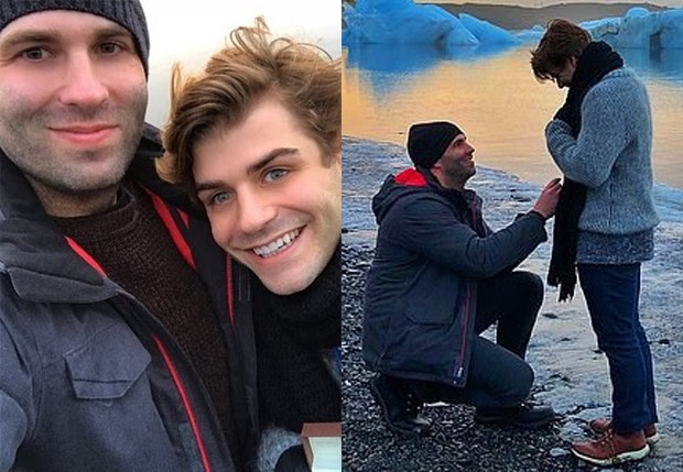 Garrett Clayton e Blake Knight  ficam noivos (Foto: Reprodução/Instagram)