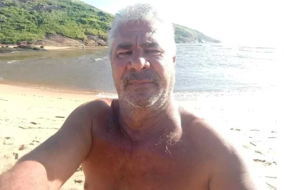 O aposentado Claudionor Liberato foi assassinado na chacina do bairro Darly Santos, em Vila Velha, ES — Foto: Reprodução/TV Gazeta