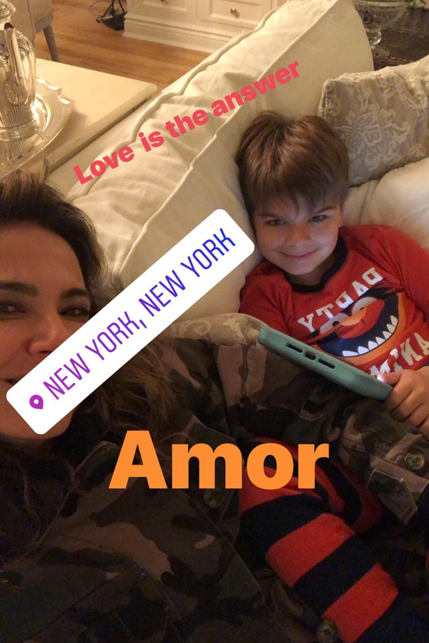 Luciana Gimenez posa com filho mais novo e declara (Foto: Reprodução/Instagram)