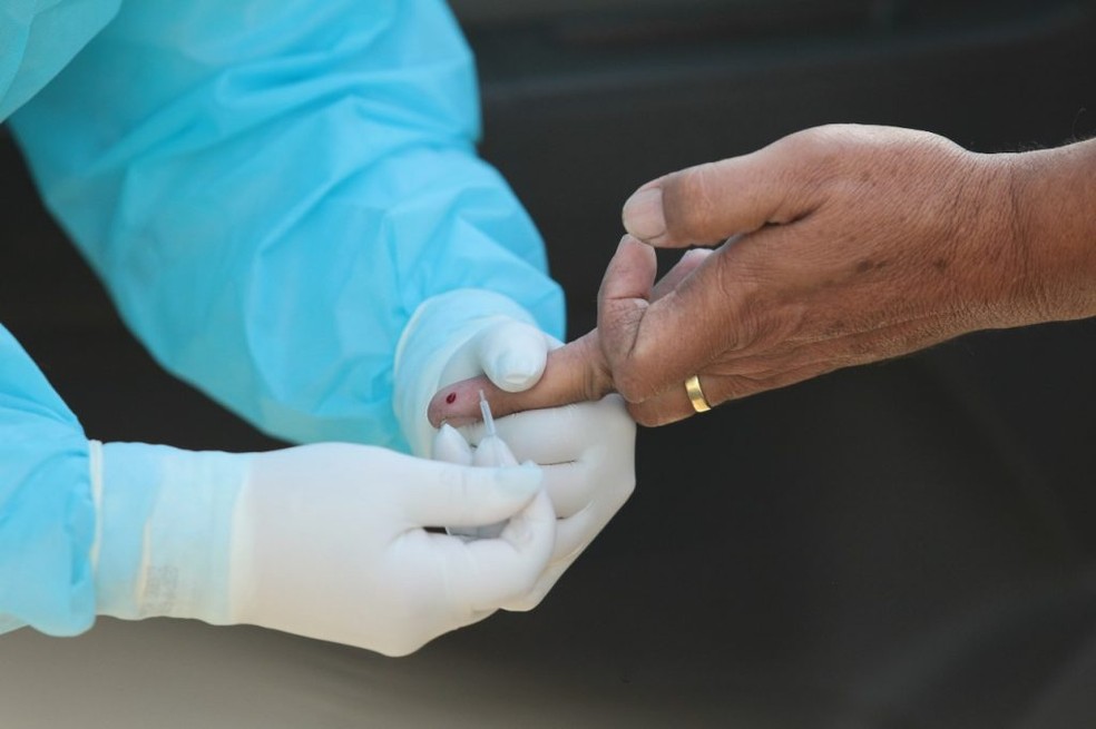 A confirmação foi detectada através de teste rápido. — Foto: Prefeitura de Uberlândia/ Divulgação