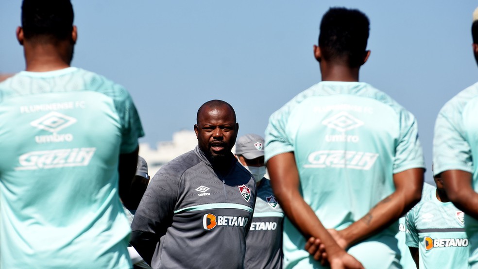 Marc�o, t�cnico do Fluminense � Foto: Mailson Santana FFC