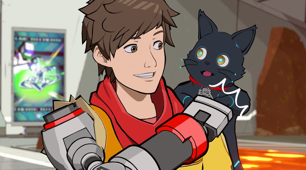 Hi-Fi Rush traz muita ação e humor com base no ritmo — Foto: Divulgação/Bethesda