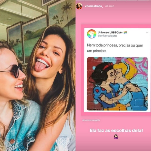 Marcella Rica e Vitória Strada (Foto: Reprodução / Instagram)