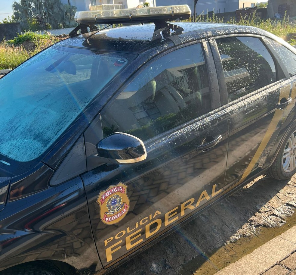 Polícia Federal cumpre mandados para apurar compra de votos na Paraíba — Foto: Divulgação/Polícia Federal