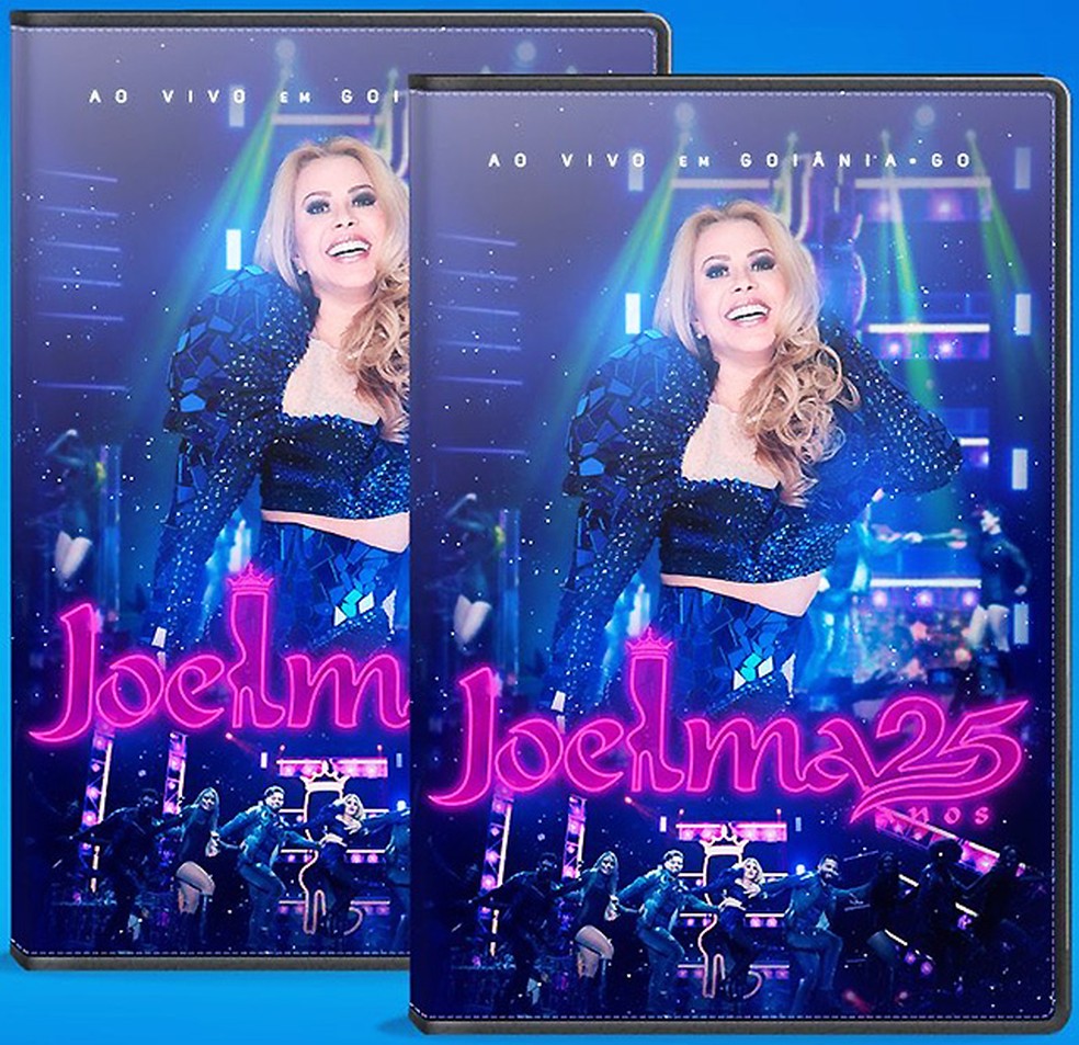 Capa do DVD 'Joelma 25 anos', de Joelma — Foto: Reprodução / Facebook Joelma