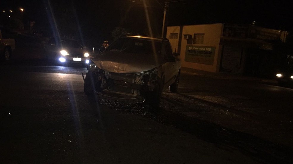 Acidente ocorreu neste domingo (27), em Regente Feijó (Foto: Cedida )