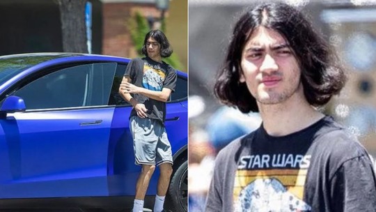 Filho caçula de Michael Jackson faz rara aparição, com novo carro elétrico, que custa R$ 300 mil