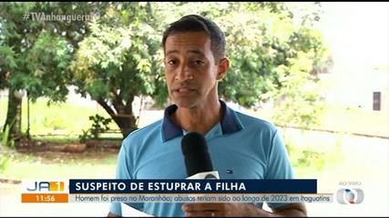 Homem é preso no Maranhão suspeito de estuprar a própria filha no Tocantins