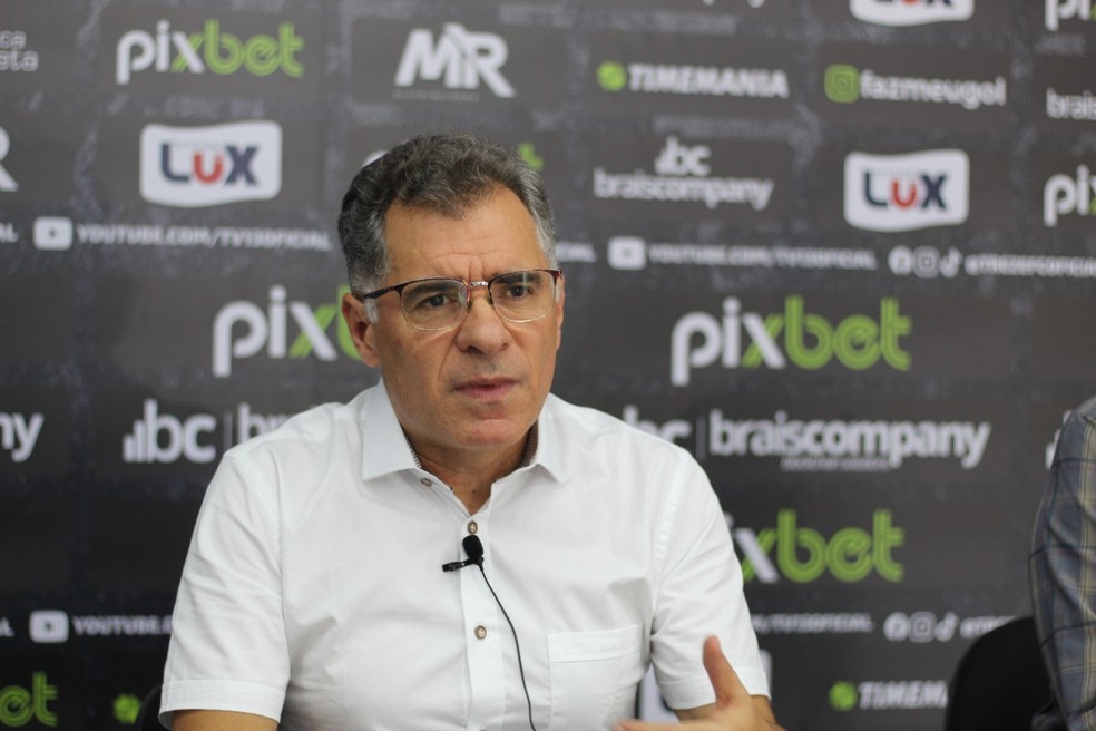 Artur Bolinha é presidente do Treze — Foto: Cassiano Cavalcanti / Treze