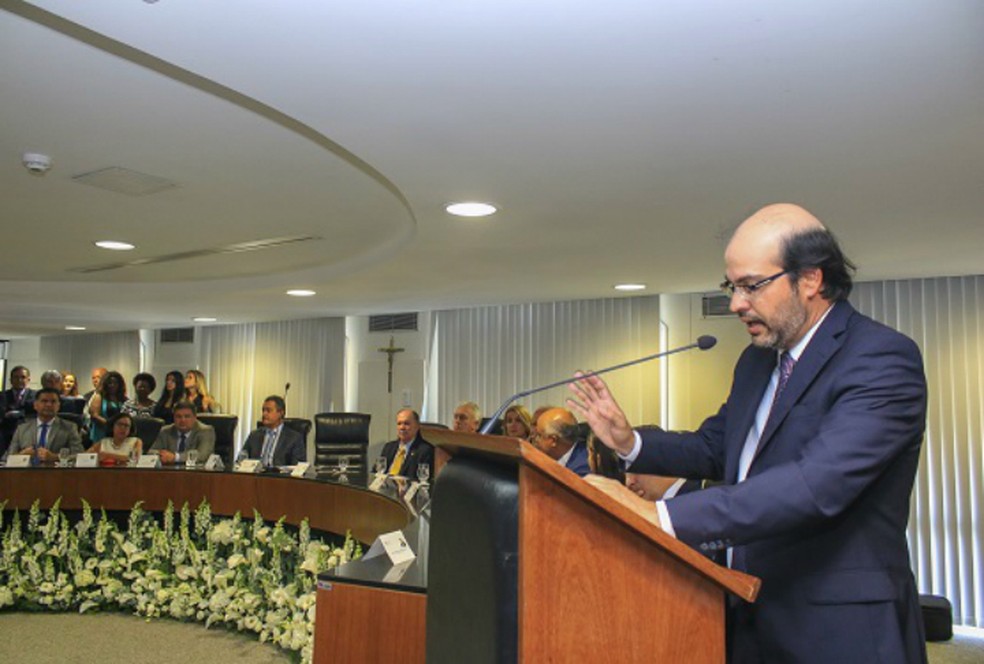 Gildásio Penedo Cavalcanti de Albuquerque Filho é o novo presidente do TCE (Foto: Divulgação/TCE)