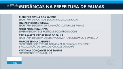Prefeitura de Palmas faz mudança no 1º escalão; confira