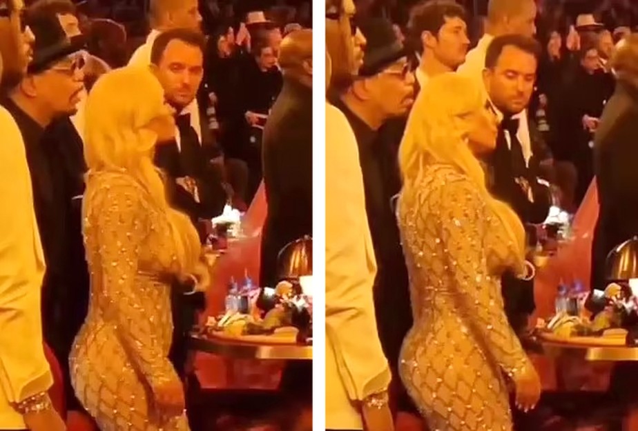 Vídeo com homem dando secada em Coco Austin, esposa de Ice-T, viraliza