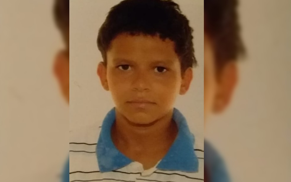 Guilherme Magalhães, 10 anos, que morreu após ser atropelado — Foto: Reprodução/TV Anhanguera