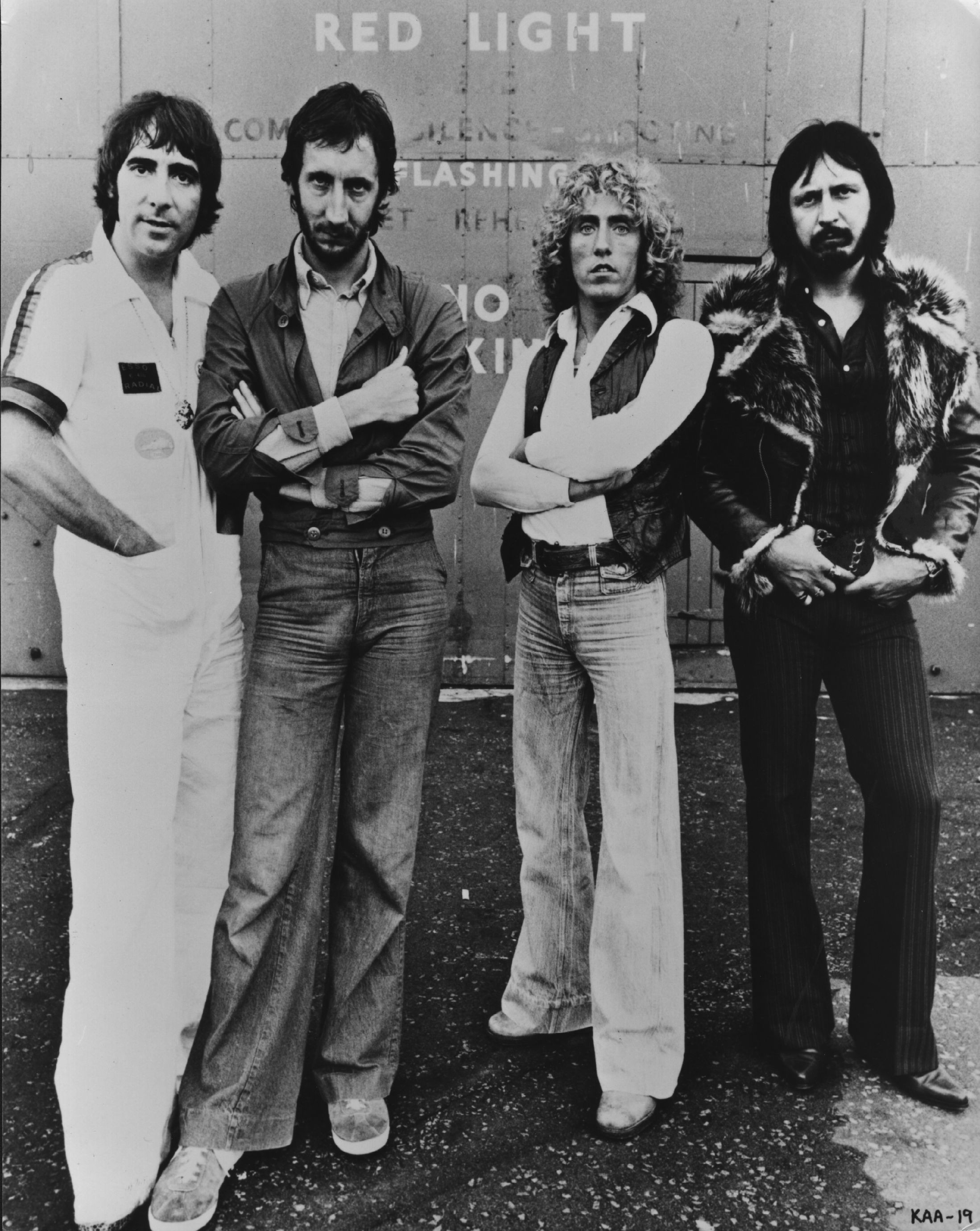 A formação clássica do The Who, com Keith Moon, Pete Townshend, Roger Daltrey e John Entwistle (Foto: Getty Images)