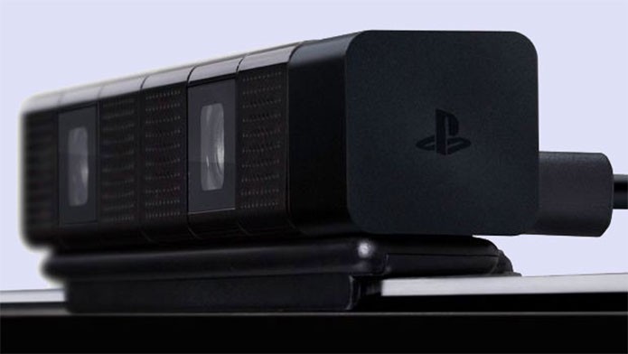 Visão próxima da câmera do PS4 (Foto: Divulgação/Sony)