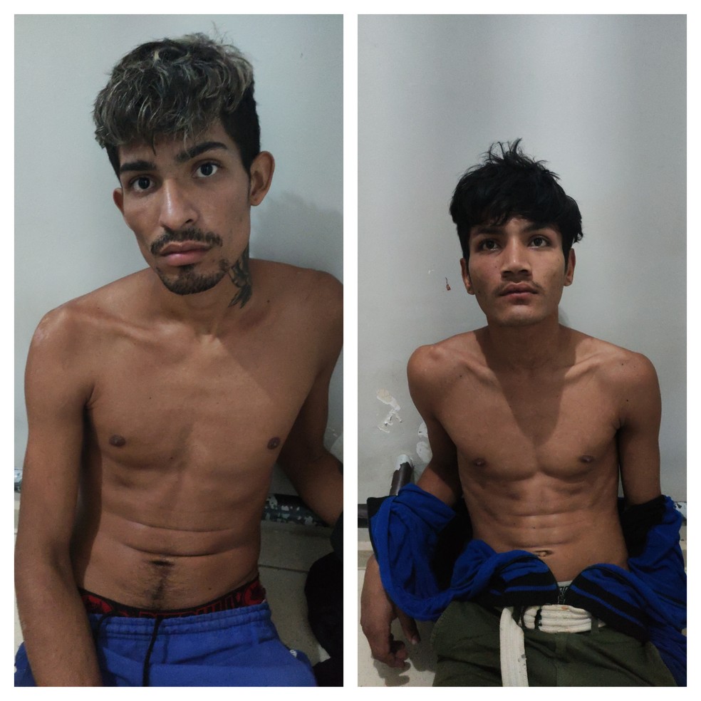 Dois foram presos por ter matado motorista de aplicativo em  Rio Branco  — Foto: Reprodução
