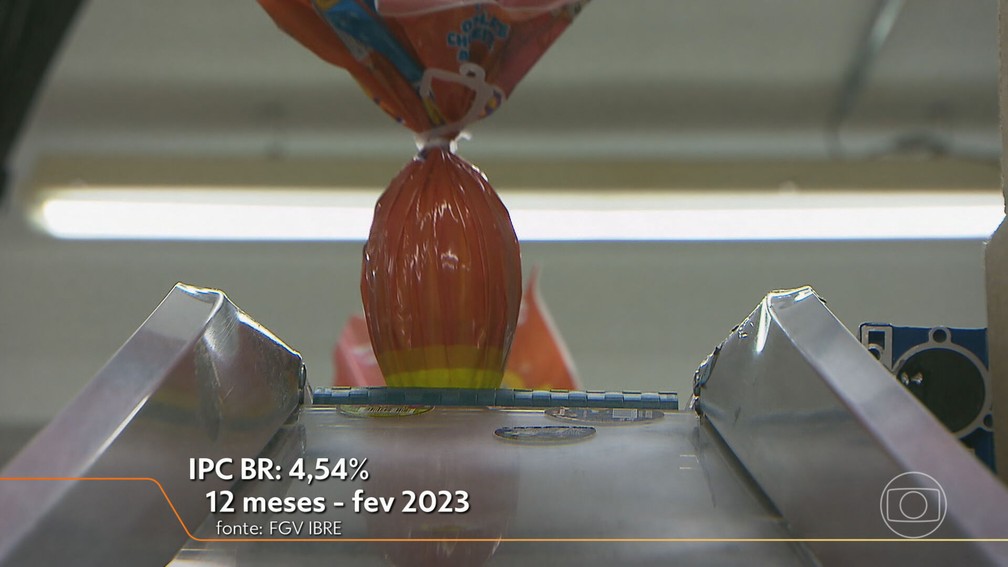 Inflação do chocolate foi acima da inflação dos alimentos — Foto: Reprodução TV Globo