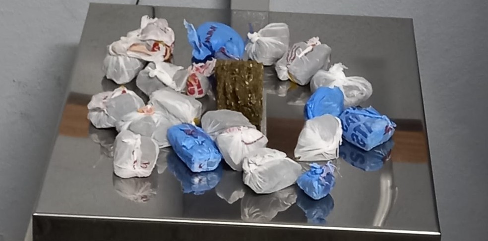 Foragido do sistema penitenciário é preso por tráfico de drogas em Presidente Prudente (SP) — Foto: Polícia Civil
