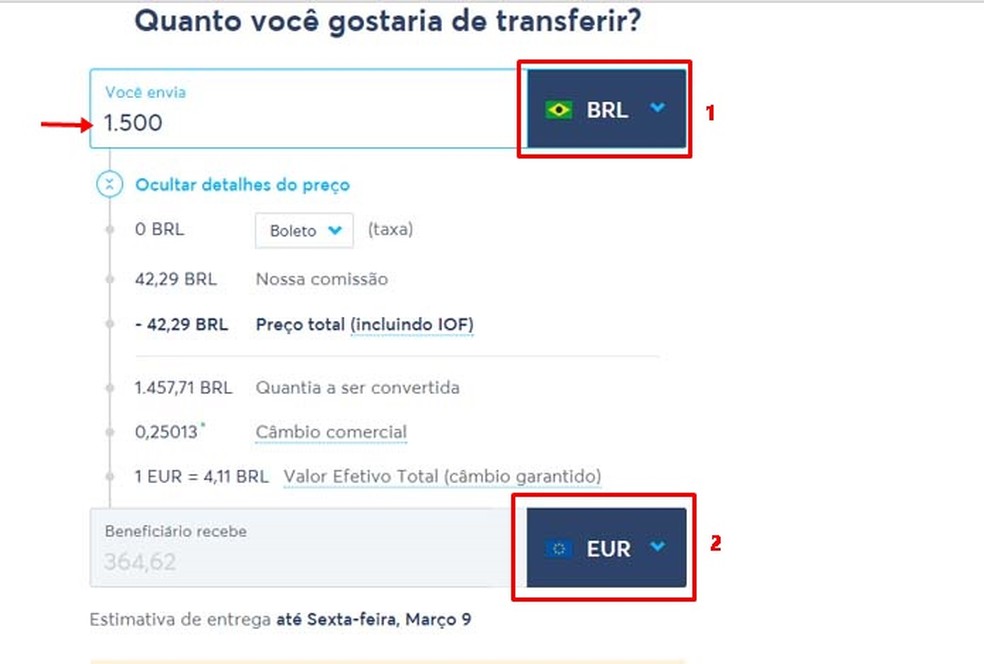 Como Transferir Dinheiro Para O Exterior Com A Transferwise Utilitarios Techtudo