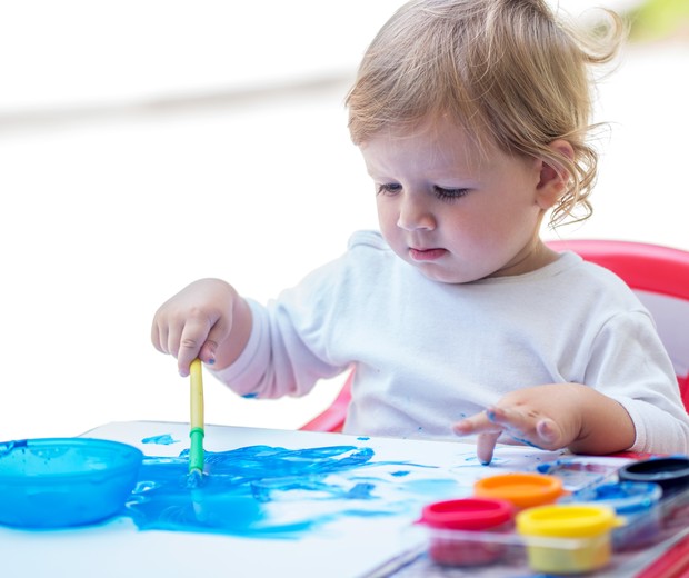 A importância da pintura para as crianças (Foto: ThinkStock)