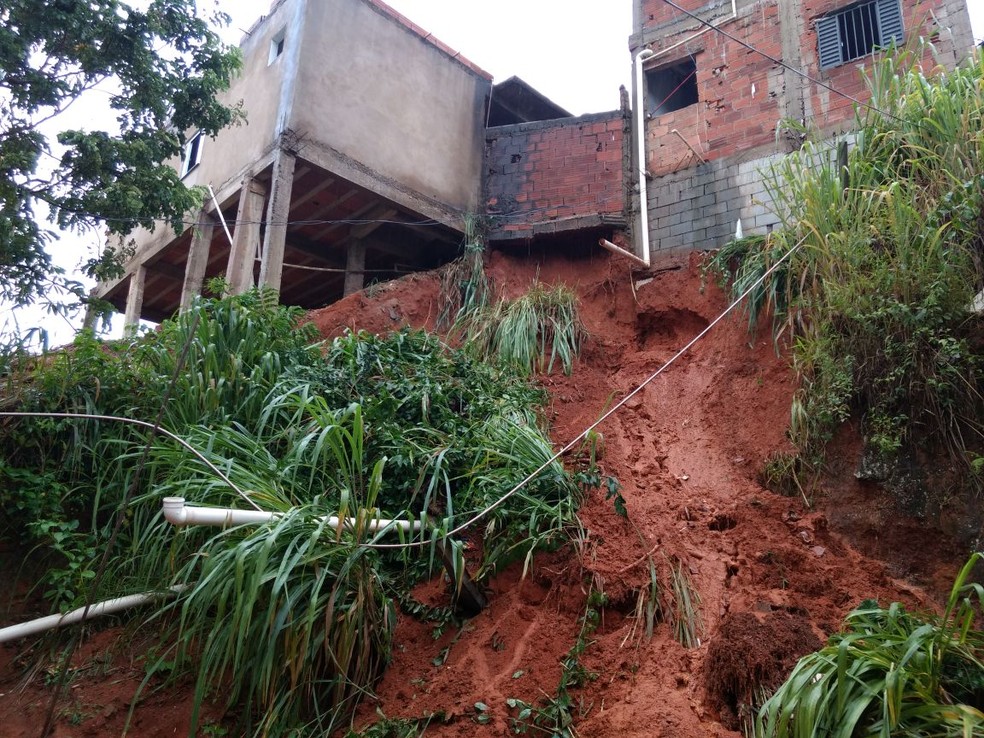 Local já havia sido notificado pela Defesa Civil (Foto: Defesa Civil/Divulgação)