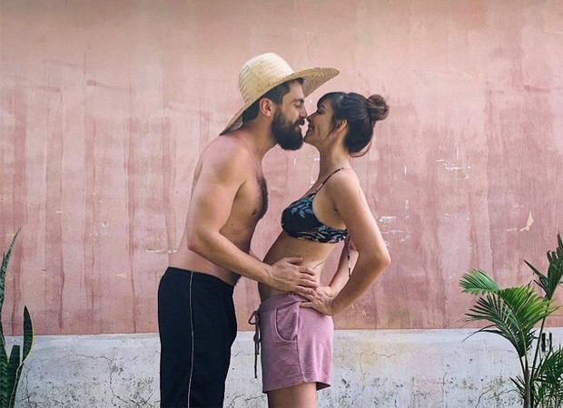Titi Muller e Tomás Bertoni estão esperando Benjamin, que será o primeiro filho do casal (Foto: Reprodução/Instagram)