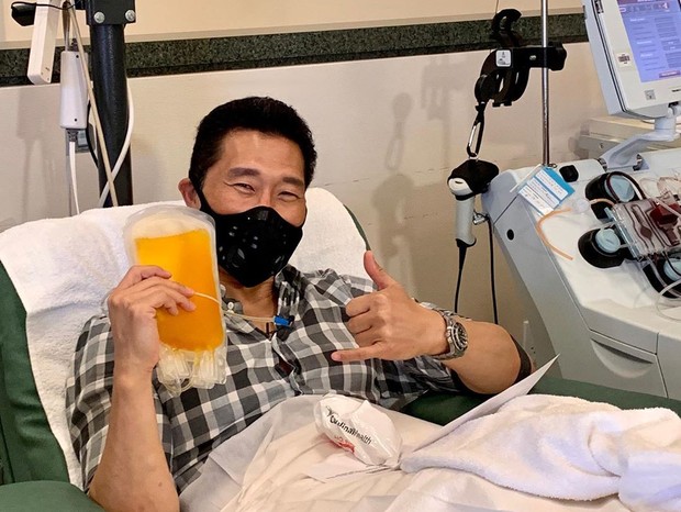 Daniel Dae Kim doa plasma para pesquisas contra novo coronavírus (Foto: Reprodução/Instagram)