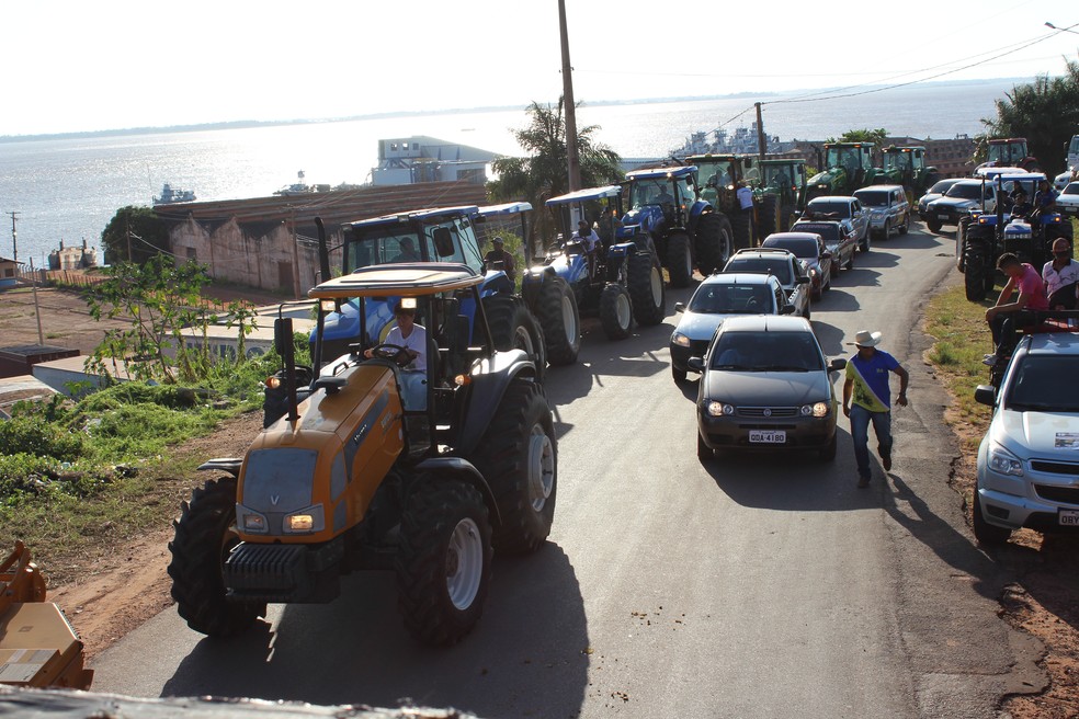 Carreata Marca Abertura Da 40ª Feira Agropecuaria Do Baixo Amazonas Santarem E Regiao G1