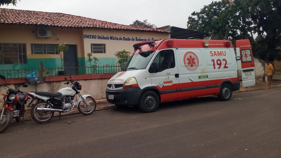 Equipes do Samu de Redenção do Gurgueia (PI) foram acionadas para socorrer os feridos — Foto: Reprodução