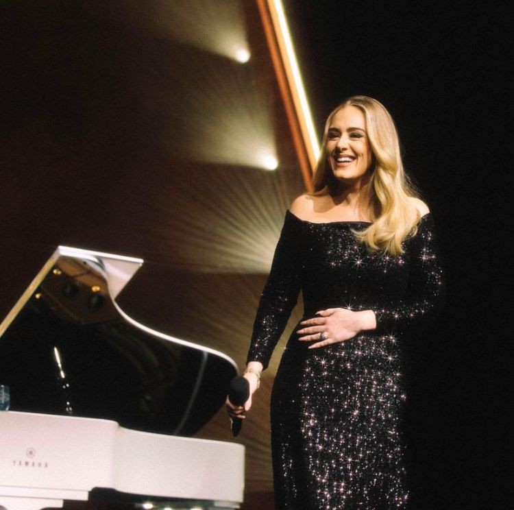 'Weekends with Adele', em Las Vegas — Foto: Reprodução/Redes sociais