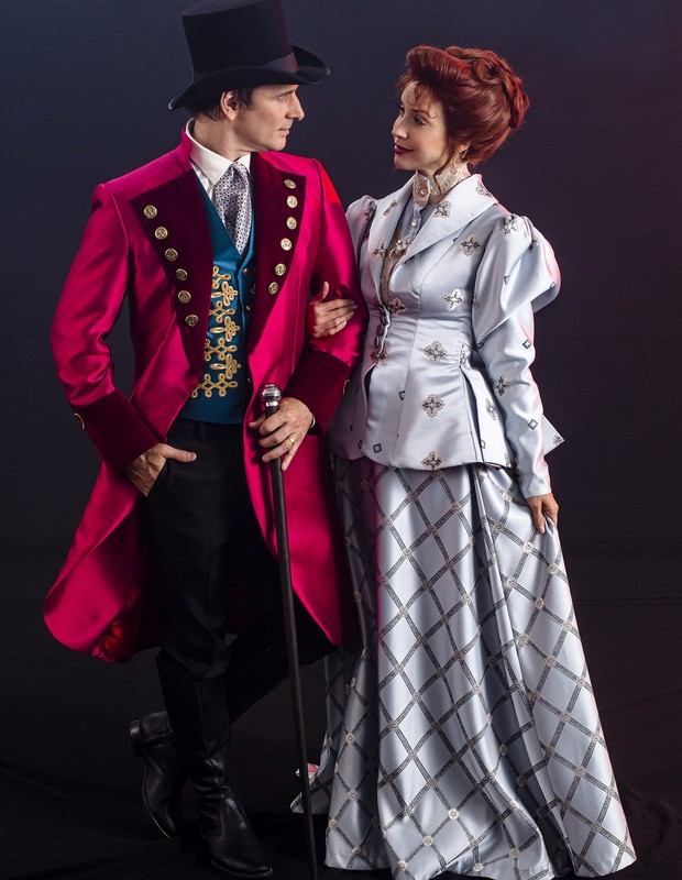 Murilo Rosa e Kiara Sasso estrelam o musical Barnum - O Rei do Show (Foto: Caio Gallucci)