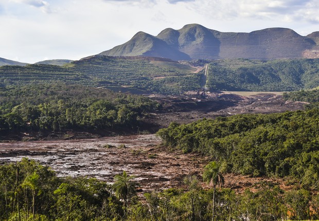 Brumadinho, Minas Gerais, vale, rompimento (Foto: Getty Images )