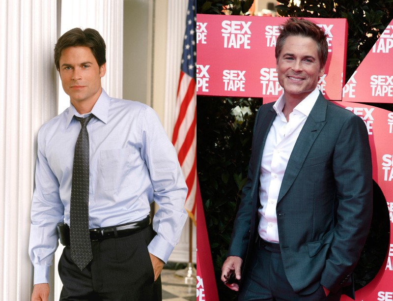 À esquerda, o ator estava com 34 anos e, à direita, com 50. Está até melhor! (Foto: Getty Images)
