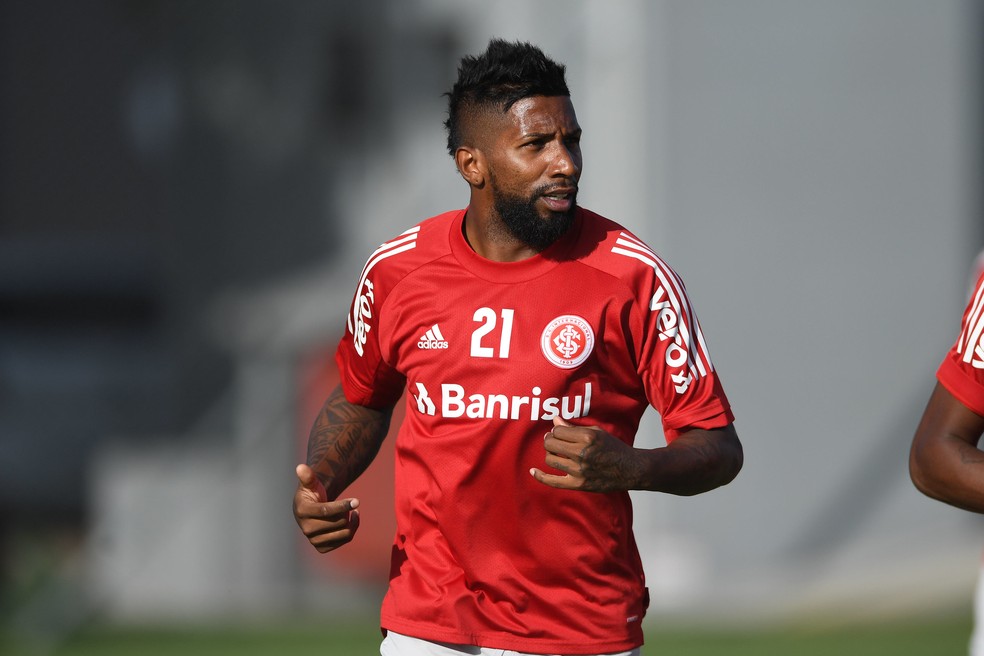 Rodinei melhorou com a chegada de Abel Braga — Foto: Ricardo Duarte/Divulgação Inter