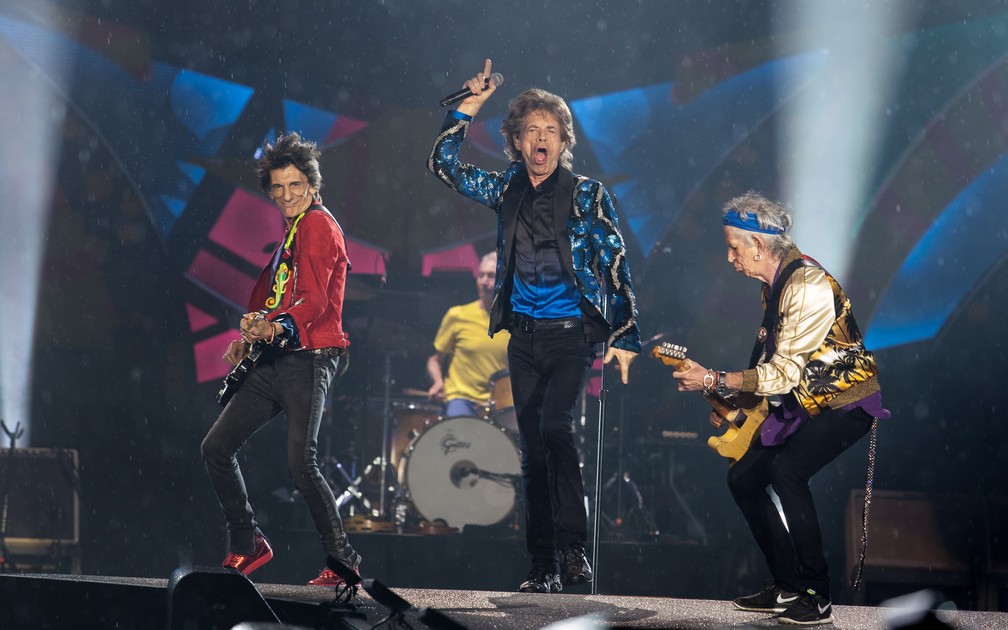 Os Rolling Stones se apresentam no estádio do Morumbi, em São Paulo - 24/02/2016 (Foto: Marcelo Brandt/G1)