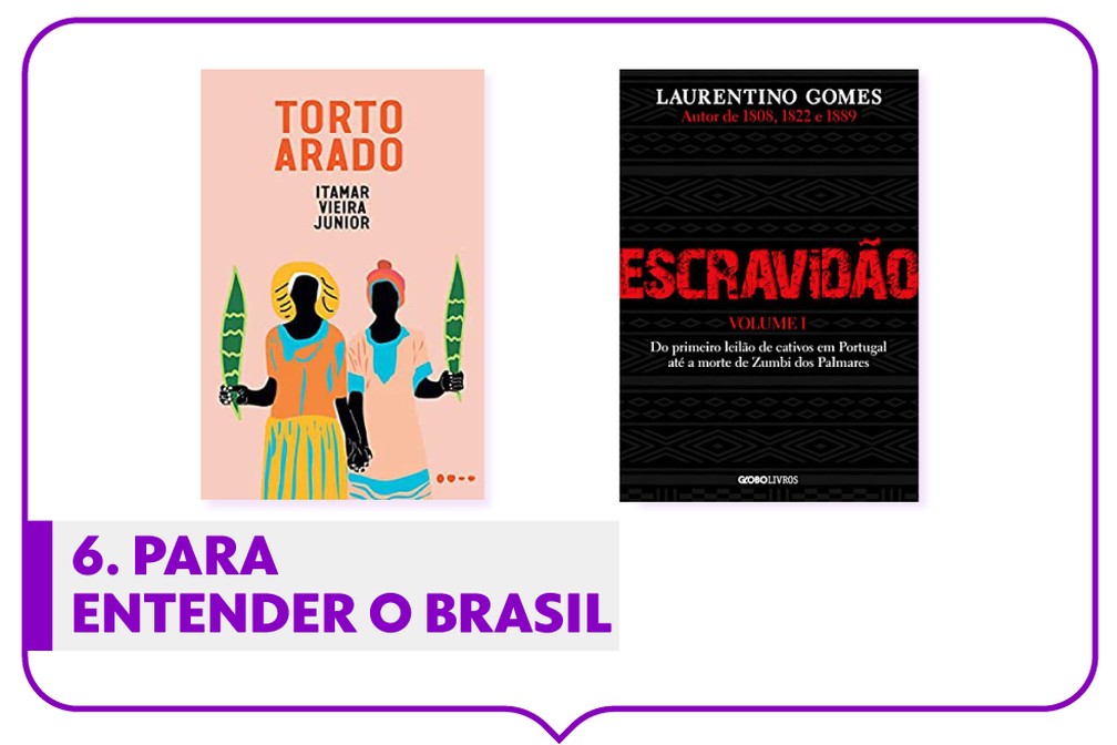 Para entender o Brasil: 'Torto Arado', 'Escravidão' — Foto: g1