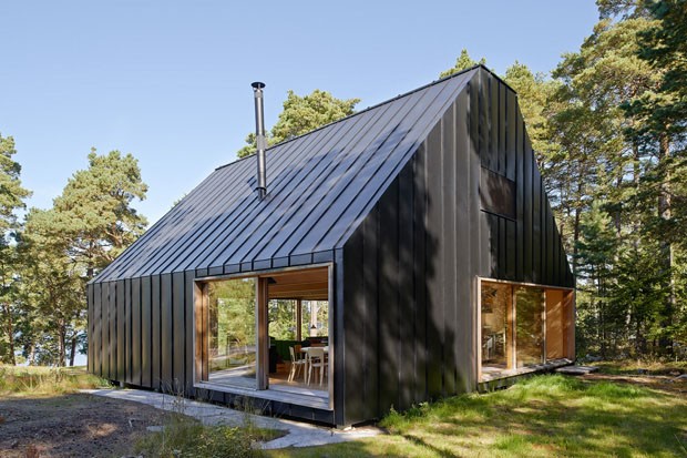 Casa de campo na Suécia (Foto: Lindman Photography/Divulgação)