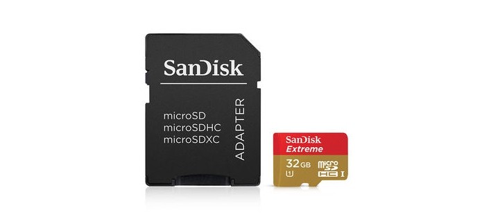 MicroSDHC Extreme de 32 GB da SanDisk (Foto: Divulgação/GoPro)