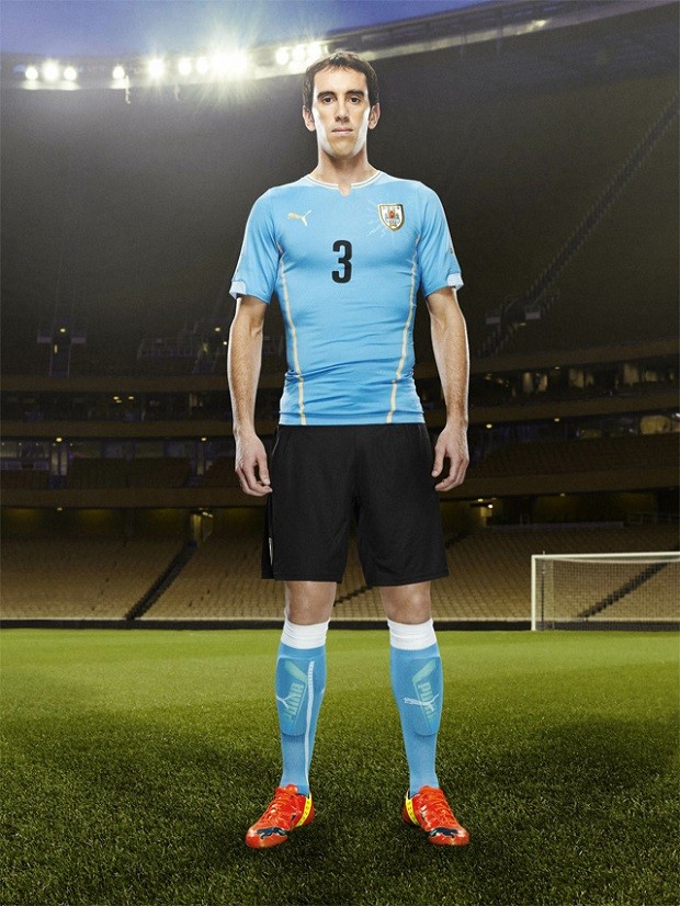 Camisa do Uruguai para a Copa do Mundo 2014 (Foto: Divulgação)