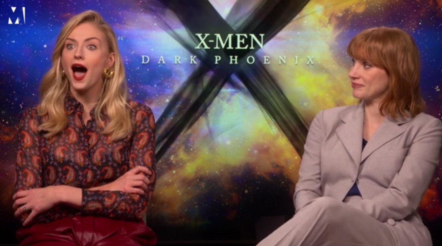 Sophie Turner e Jessica Chastain integram o elenco de X-Men: Fênix Negra (2019) (Foto: reprodução)