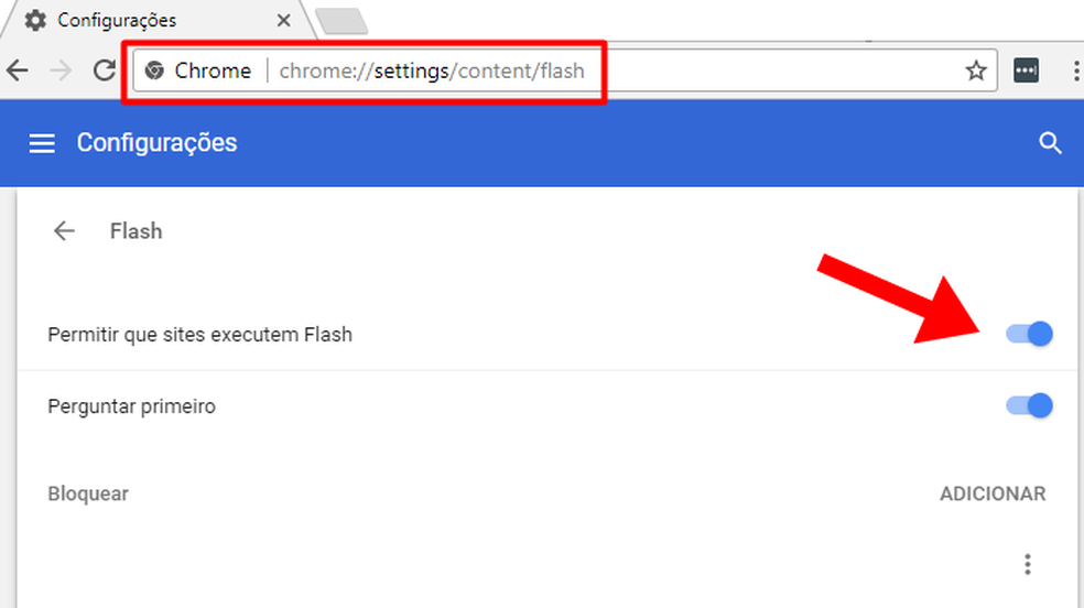 extension de adobe flash player para google chrome