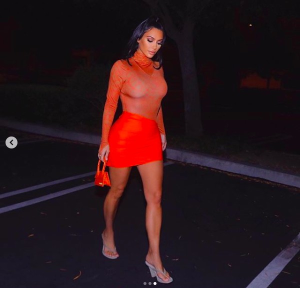 A socialite Kim Kardashian (Foto: Instagram)