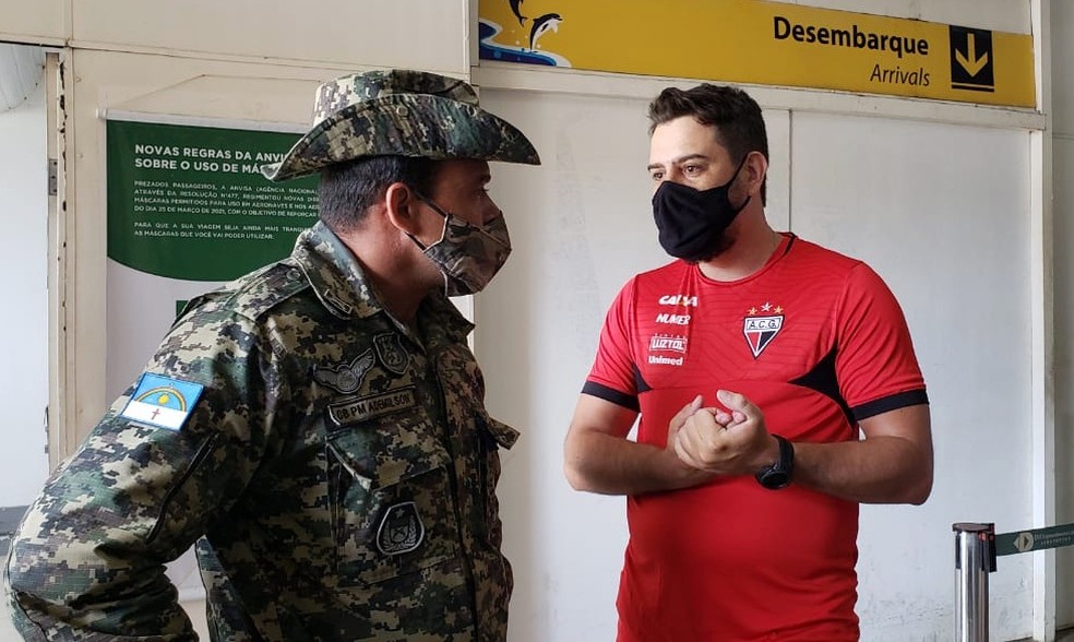 Rafael Le afirmou que não teve a informação do prazo exigido da vacina — Foto: Ana Clara Marinho/TV Globo
