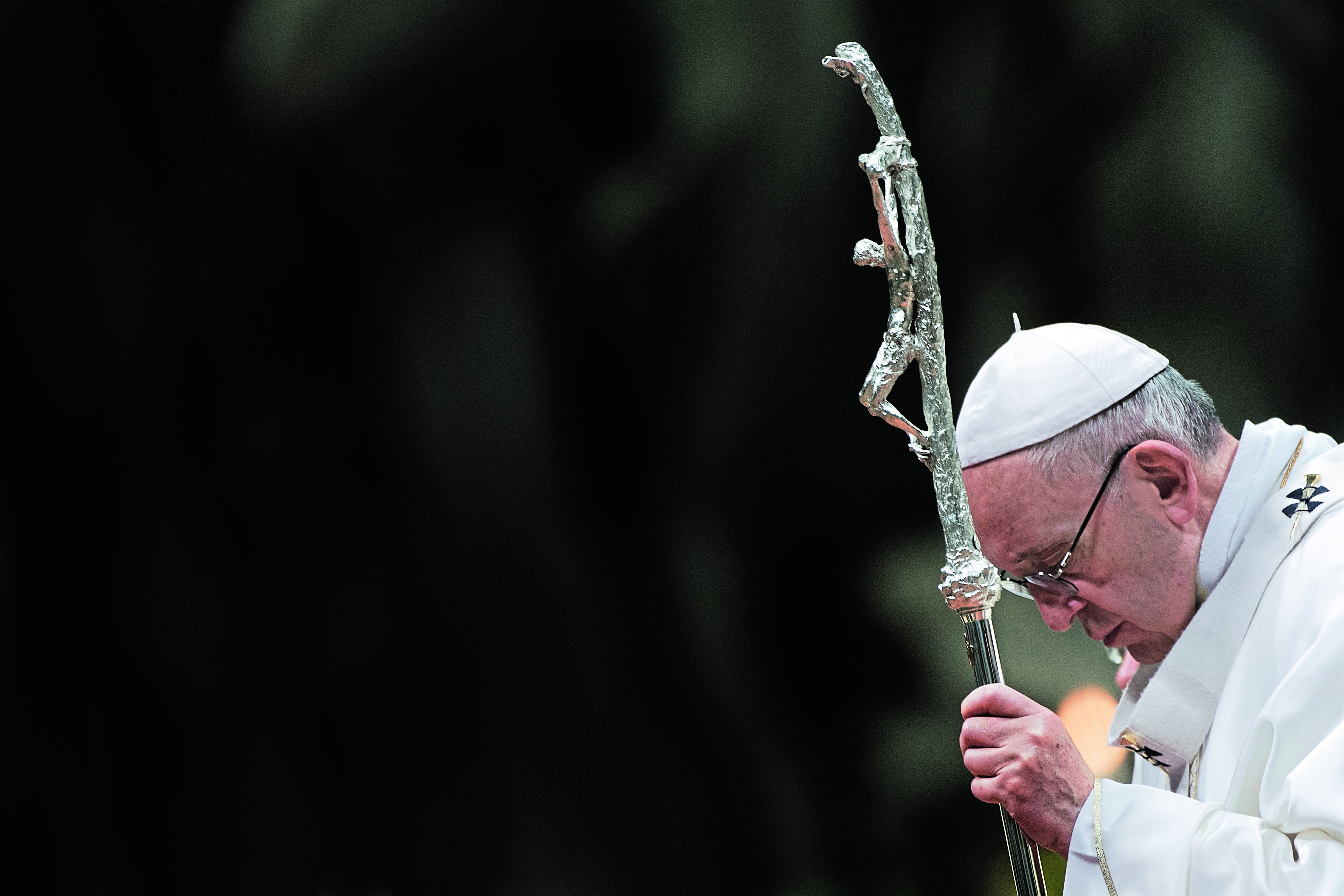 Papa Francisco em cerimônia no Vaticano (Foto: Getty Images)