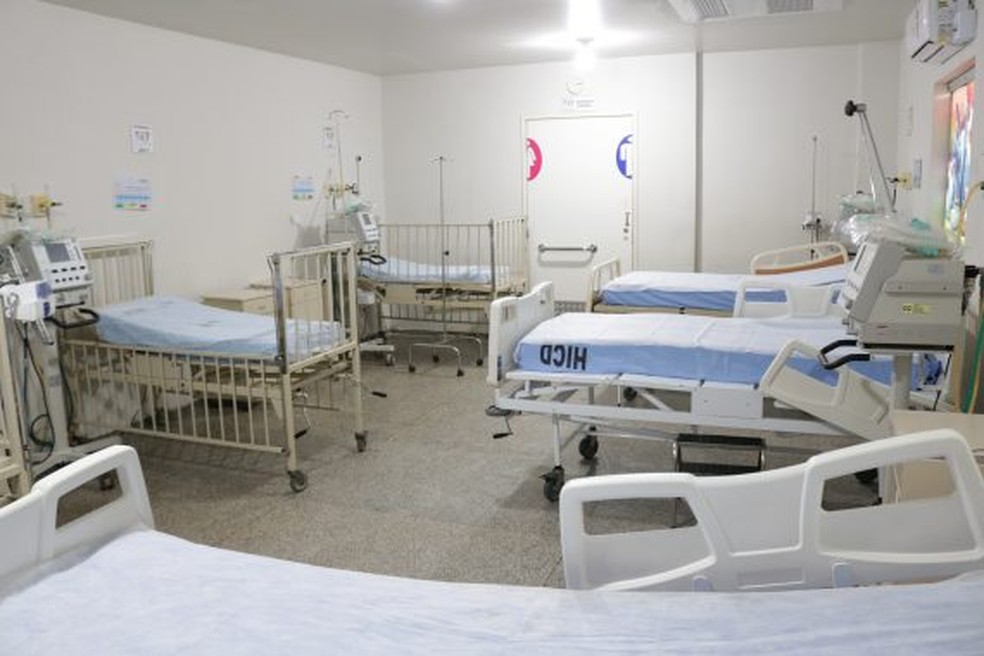 Enfermaria no Hospital Cosme e Damião em Porto Velho — Foto: Governo de RO/Divulgação