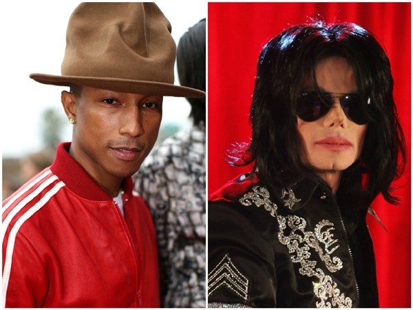 Pharell Williams e Michael Jackson (Foto: Getty Images)